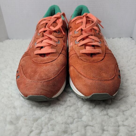 Asics Gel Lyte III Fresh Salmon Men’s Size 12 Athletic Sneaker Shoes - Picture 2 of 10